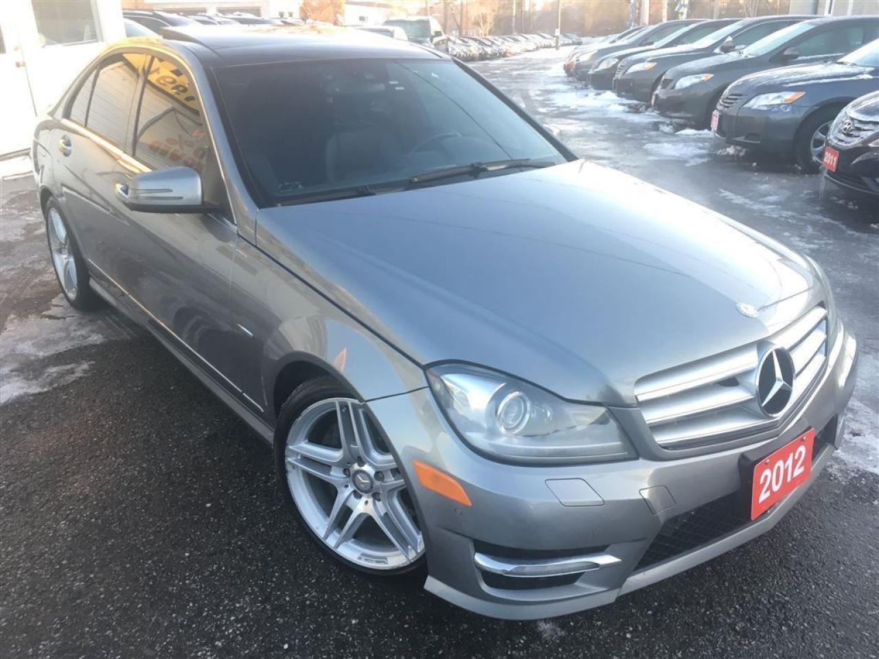 Used 2012 Mercedes-Benz C-Class C350/AWD/NAVI/BACKUPCAMERA/LEATHER/ROOF/ALLOYS for sale in Pickering, ON