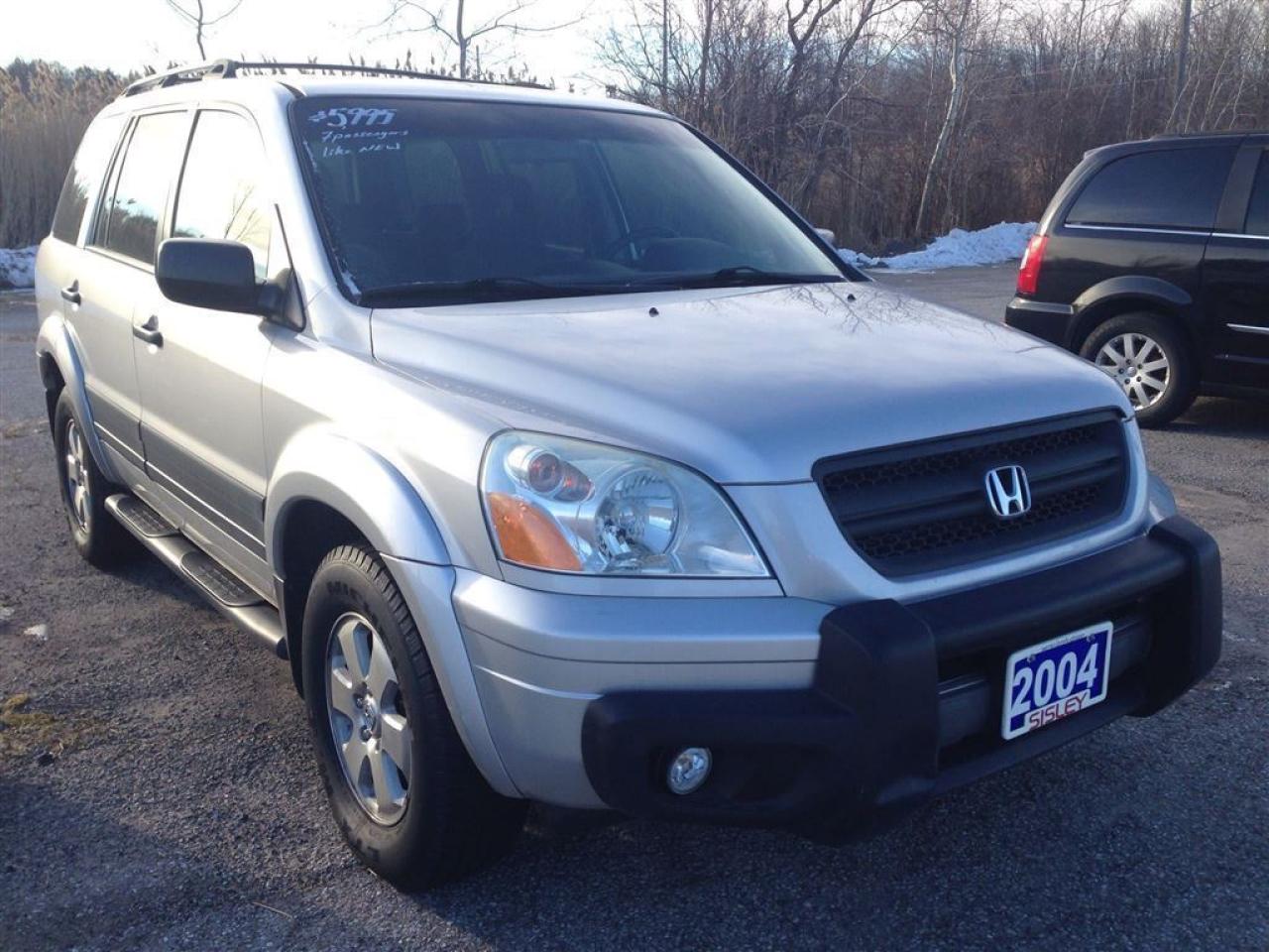 Used 2004 Honda Pilot 7 PASSENGERS / NAVI / DVD / ALLOYS for sale in Pickering, ON
