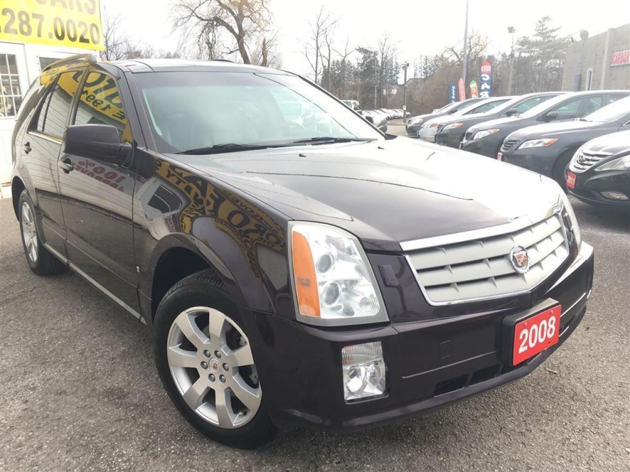 Used 2008 Cadillac SRX V6/AWD/NAVI/LEATHER/ROOF/LOADED/ALLOYS for sale in Pickering, ON