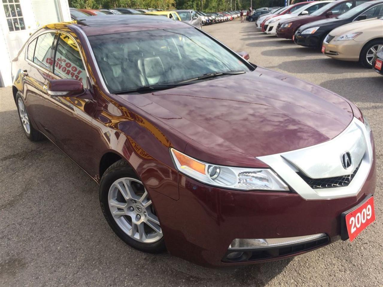 Used 2009 Acura TL w/Nav Pkg /NAVI/BACKUP CAMERA/LEATEHER/ROOF/ALLOYS for sale in Pickering, ON