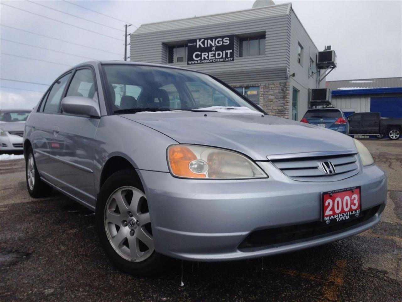 Used 2003 Honda Civic LX Sport / AUTO / LOADED / SPOILER / ALLOYS for sale in Pickering, ON