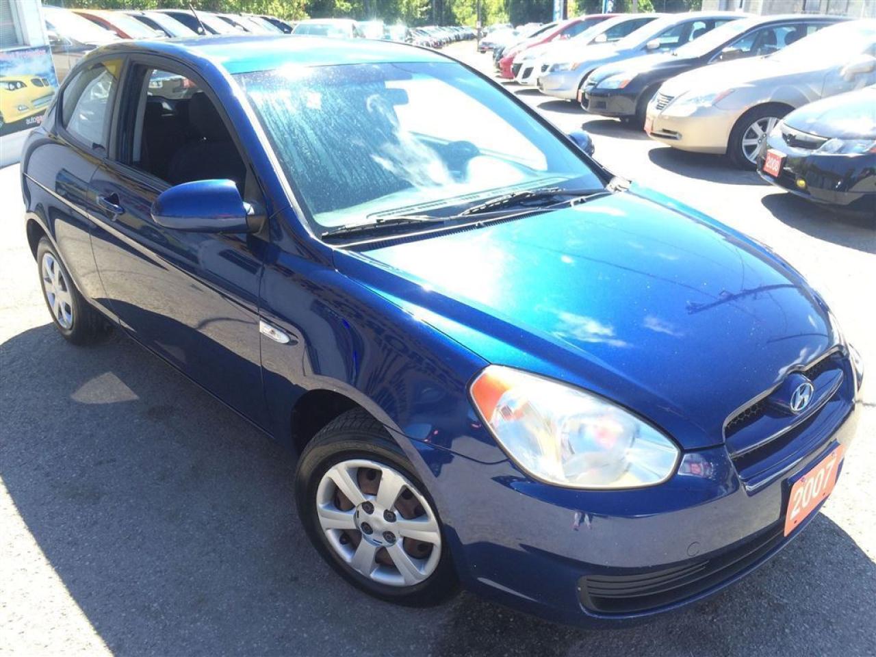 Used 2007 Hyundai Accent GS/AUTOAIR/LOADED/ALLOYS for sale in Pickering, ON