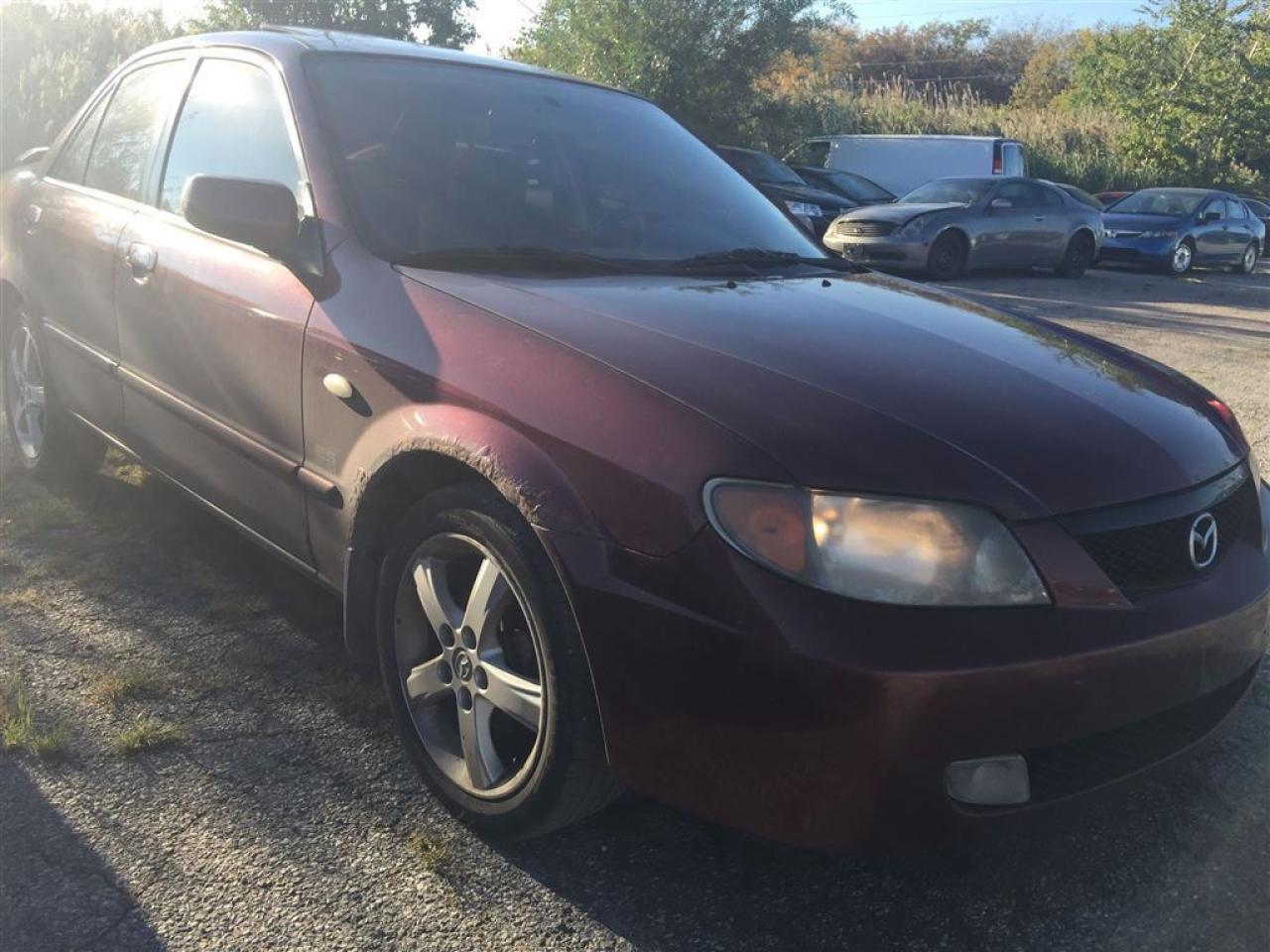 Used 2003 Mazda Protege SE/AUTOAIR/PWR ROOF/LOADED/ALLOYS for sale in Pickering, ON