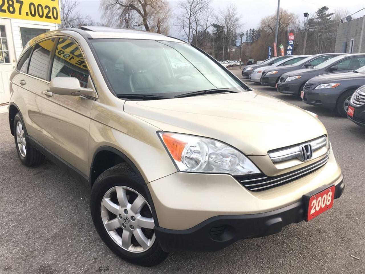 Used 2008 Honda CR-V EX-L/AWD/LEATHER/ROOF/LOADED/ALLOYS for sale in Pickering, ON