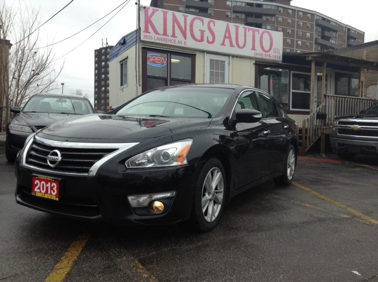 Navigation, Back-up Camera, Sunroof, Leather, CVT Transmission for more fuel efficiency. We Finance Everyone!! Good Credit, Bad Credit, No Credit...Everyones Approved!! 98.9% Guarenteed Approval from 0.9% O.A.C!! ALL PRICES ARE PLUS TAXES Check out our inventory at www.kingsautoltd.ca CarProof Verified UCDA Member No Hidden Costs.</p>