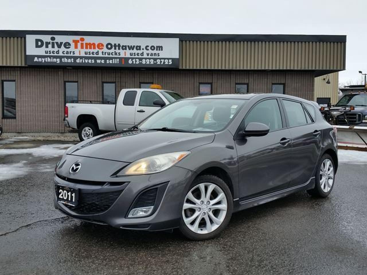 Used 2011 Mazda Mazda3 GT HATCHBACK with LEATHER & MOONROOF & AUTOMATIC for sale in Ottawa, ON