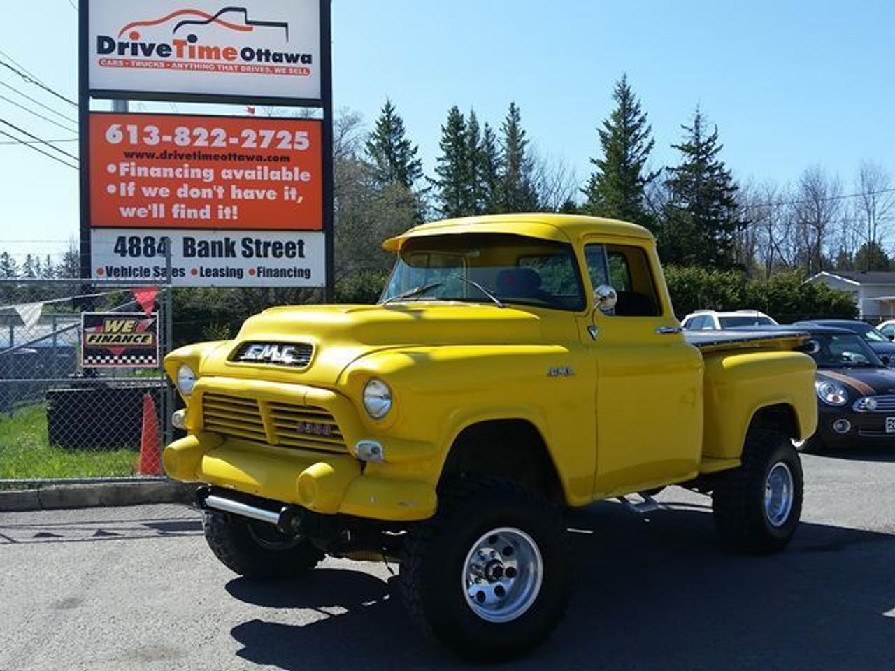 WOW!!!!! 4X4 AUTOMATIC, WITH 454 BIG BLOCK ENGINE, BUILT ON A FULL SIZE BLAZER FRAME, COMES WITH ALCOA RIMS AND MICKEY THOMAS TIRES, THIS IS A GREAT TRUCK! SEE MORE AT DRIVETIMEOTTAWA.COM, DRIVE4LESS. *TAXES AND LICENSE EXTRA. COME VISIT US/VENEZ NOUS VISITER!