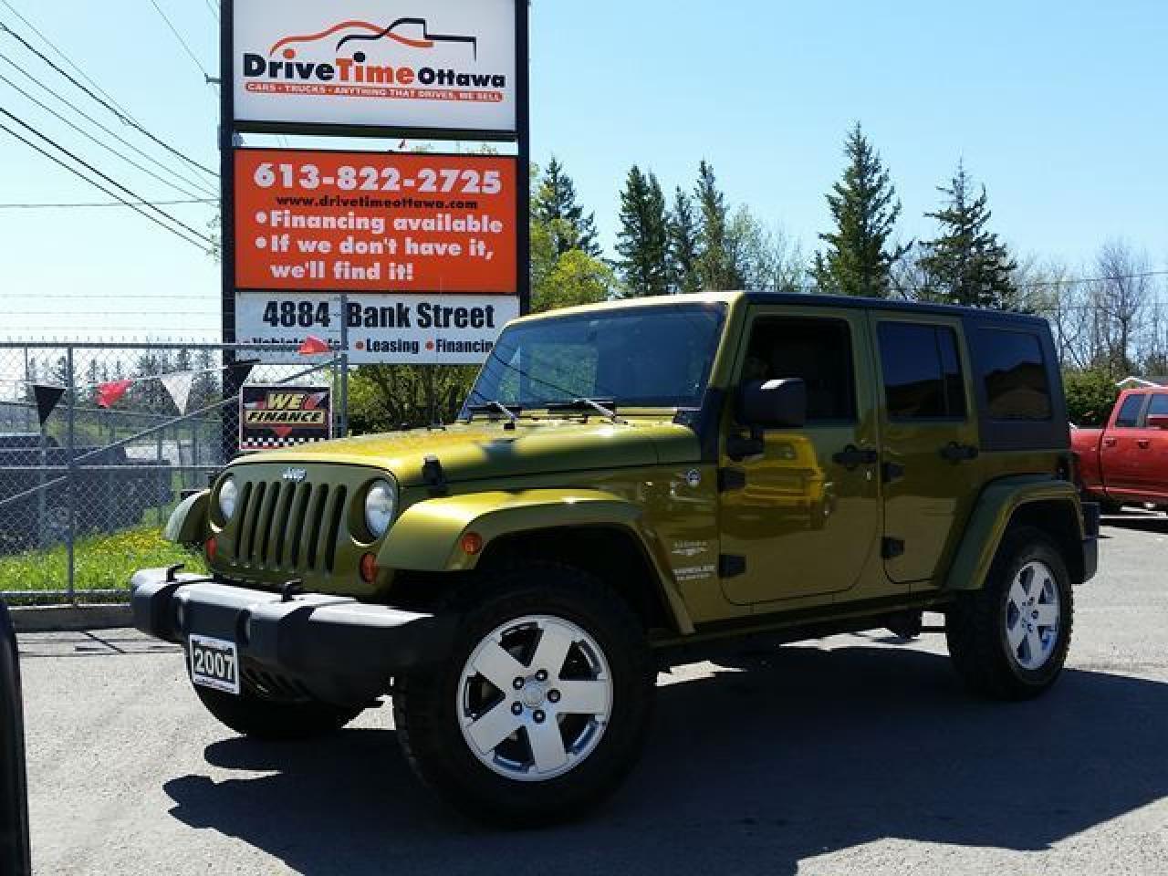 Used 2007 Jeep Wrangler SAHARA  4DR 4X4 AUTOMATIC for sale in Ottawa, ON