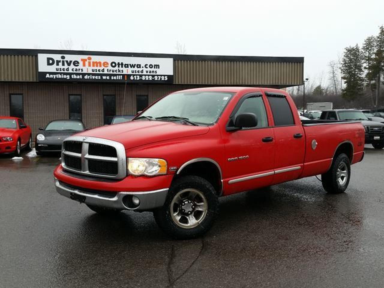 Used 2005 Dodge Ram 1500 SLT QUAD CAB 4x4 for sale in Ottawa, ON