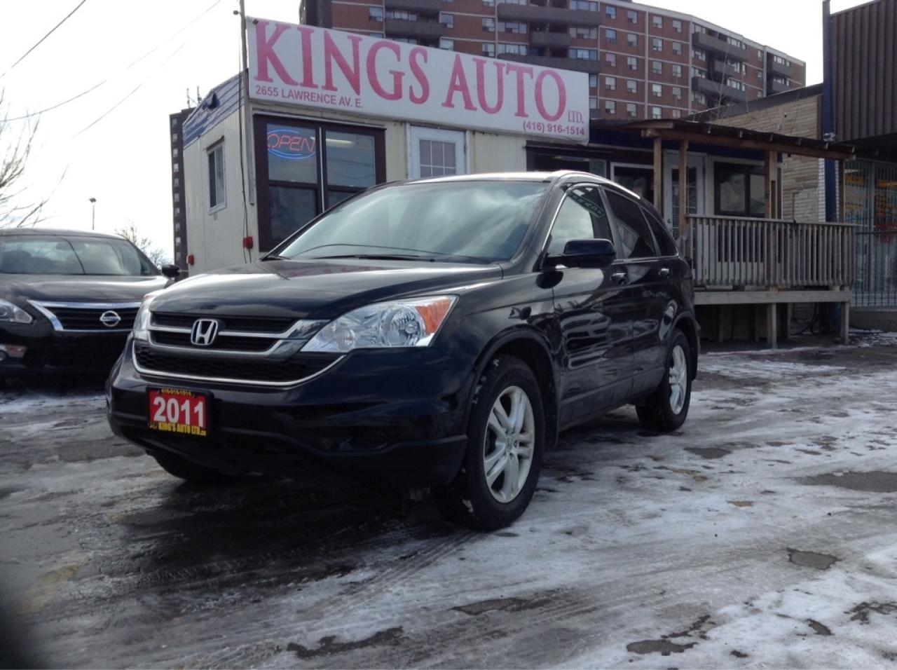 Used 2011 Honda CR-V EX-L w/Navi, BACK-UP CAM, SUNROOF, LEATHER. for sale in Hamilton, ON