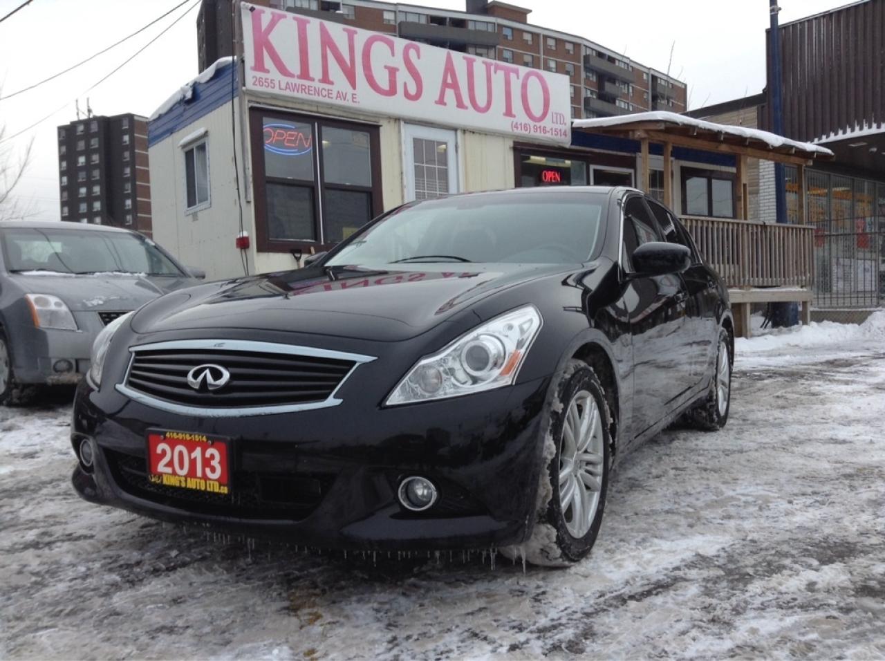 Used 2013 Infiniti G37X AWD, NAVI, BACKUP-CAM, LEATHER for sale in Hamilton, ON
