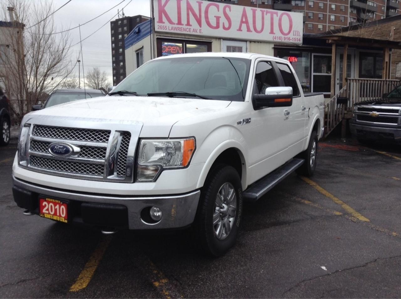 Used 2010 Ford F-150 Lariat, NAVI, LEATHER, TRACTION CONTROL. for sale in Hamilton, ON
