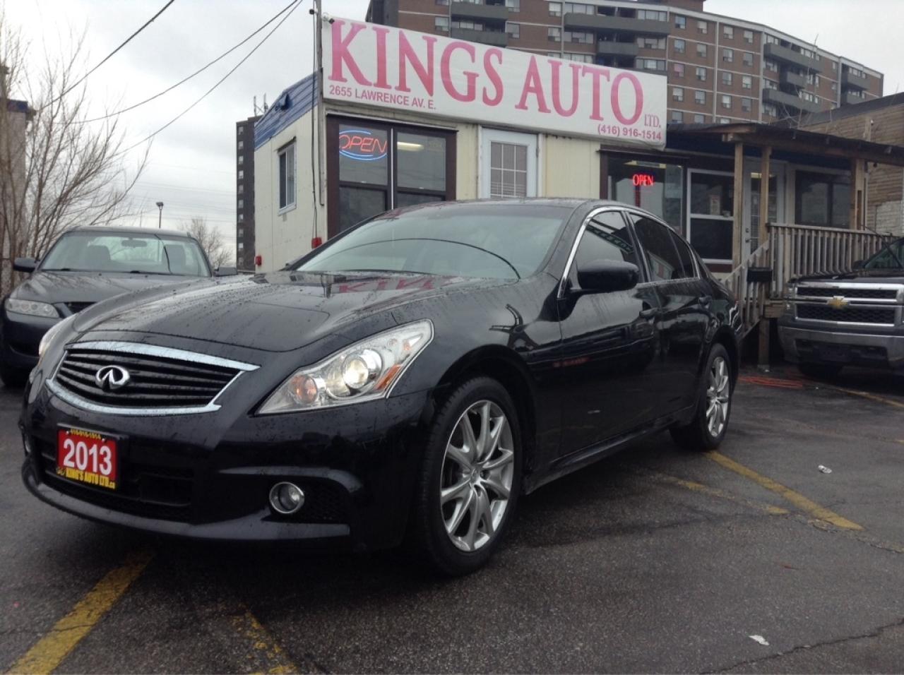 Used 2013 Infiniti G37X XS, SPORT,AWD, NAVI, BACK-UP CAM, SUNROOF, LEATHER for sale in Hamilton, ON