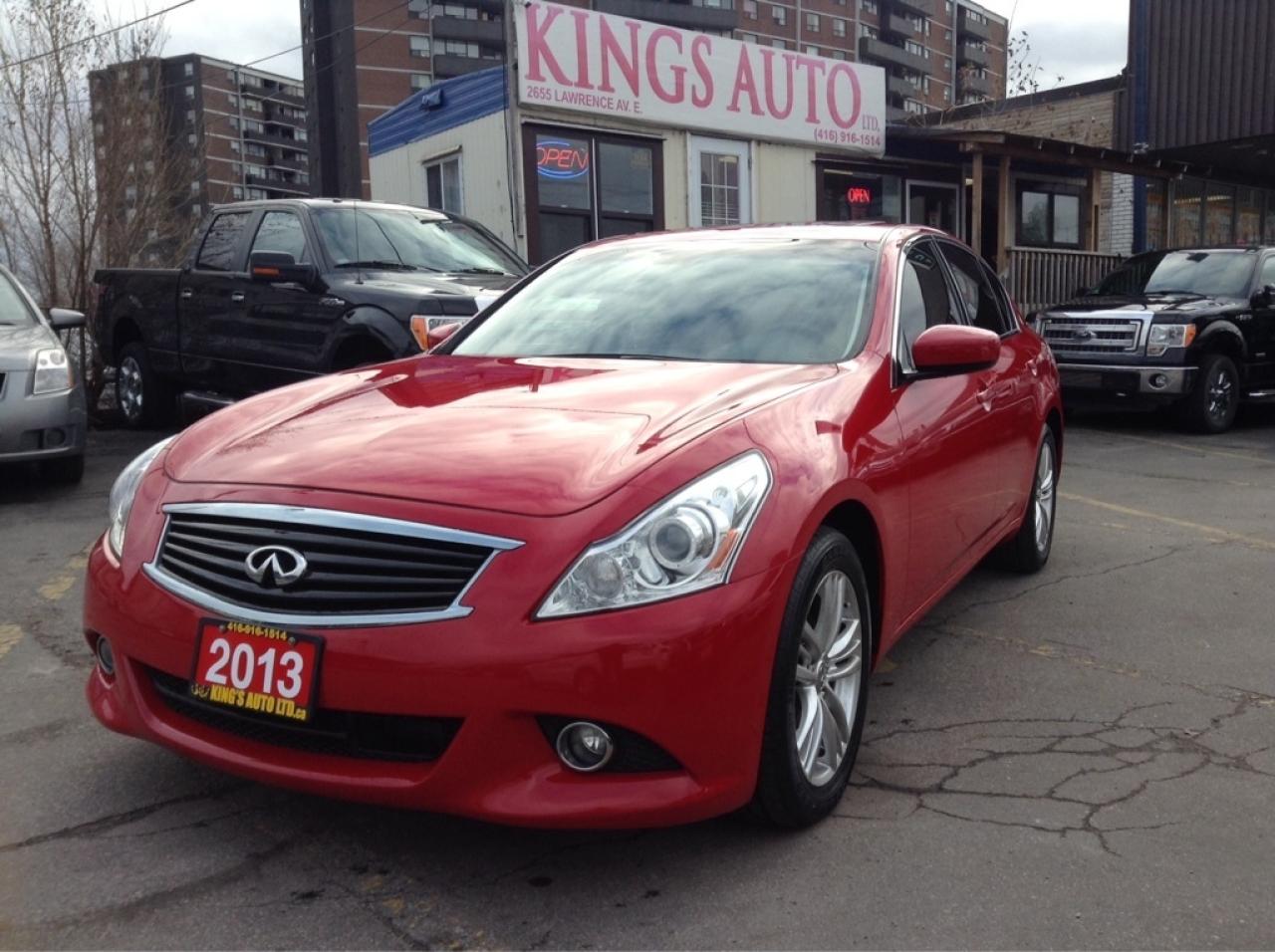 Used 2013 Infiniti G37X AWD, NAVI, BACKUP CAM, SUNROOF, LEATHER for sale in Hamilton, ON