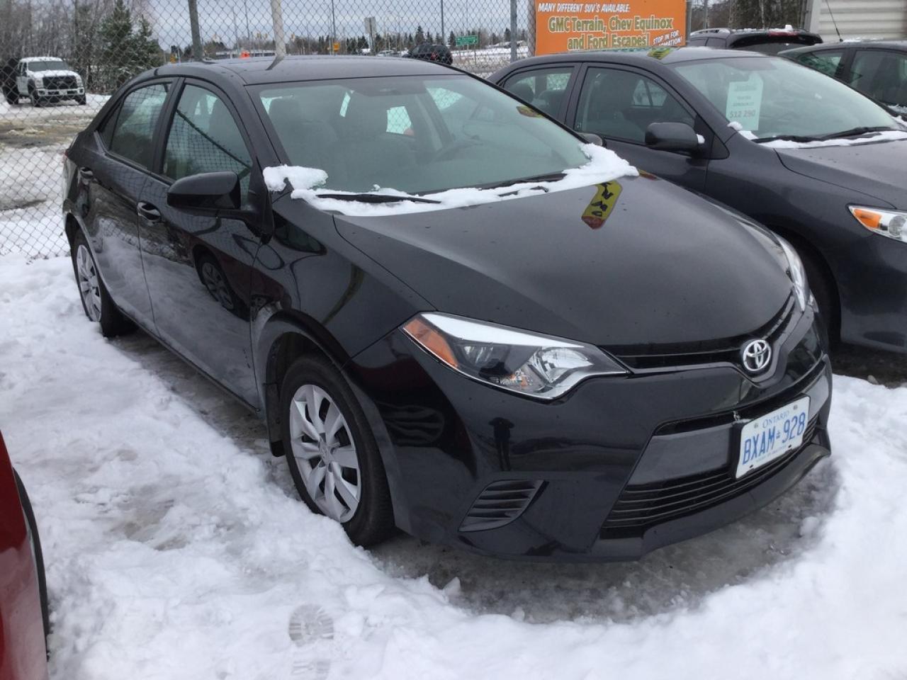 Used 2015 Toyota Corolla LE for sale in North Bay, ON