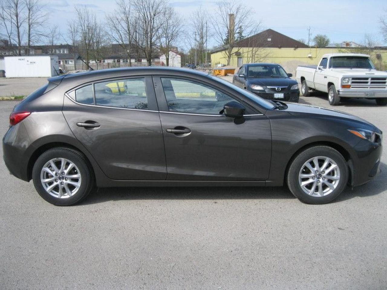 Used 2014 Mazda 3 Sport GS HEATED SEATS! NAVIGATION!! CPO! FINANCING STARTING AT 0.99% for sale in Stratford, ON