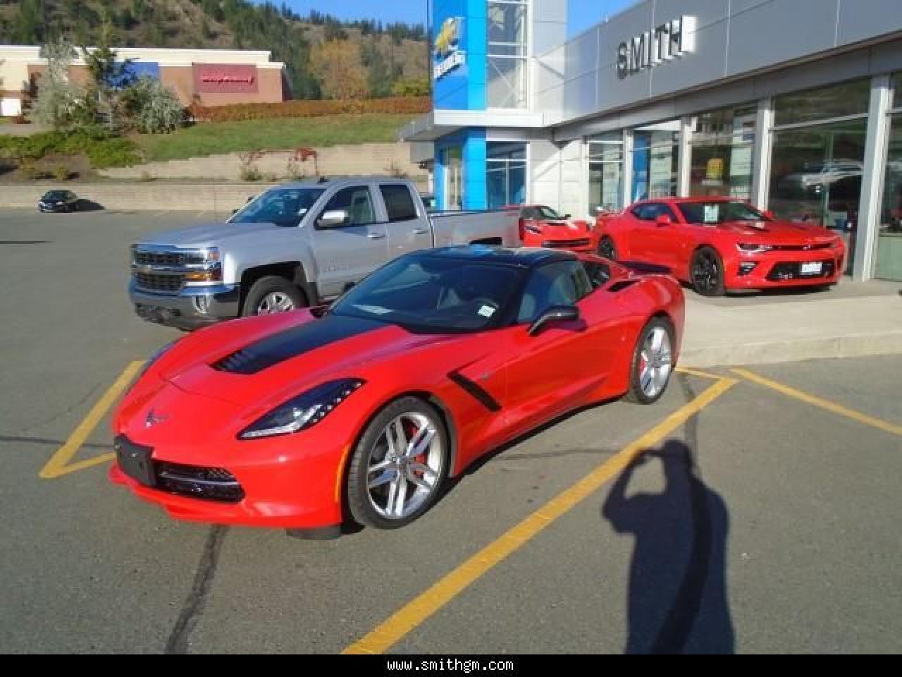 New 2017 Chevrolet Corvette Stingray Z51 for sale in Kamloops, BC