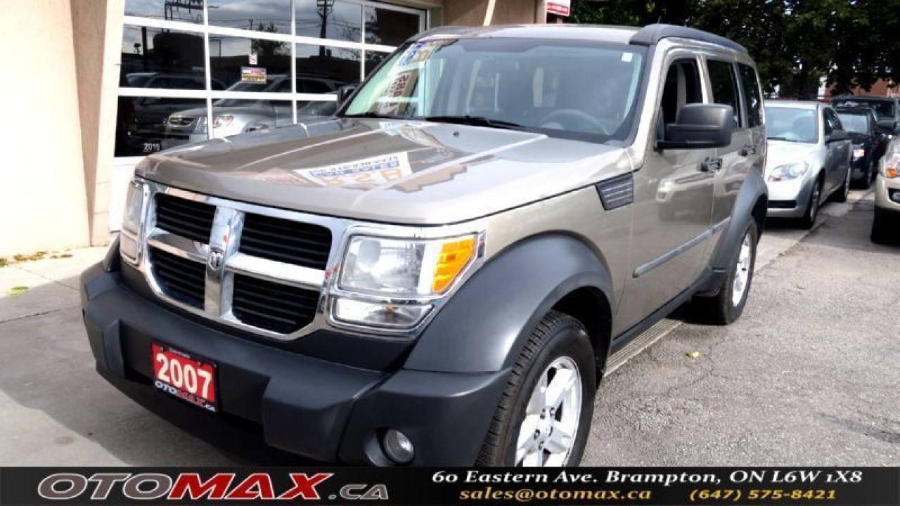 Used 2007 Dodge Nitro SXT | NO ACCIDENT | AWD | ALLOYS | CERTIFIED for sale in Oakville, ON