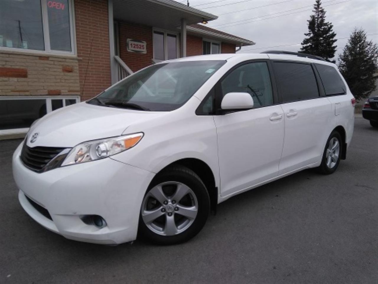 CANADIAN VEHICLE! NON-SMOKER! CARPROOF AVAILABLE! This is 2011 Toyota Sienna is a legend in its class. Providing a proven track record to be one the most reliable and affordable Minivans on the market, not to mention it retaining its value over the years! This Toyota Sienna comes very well equipped with Keyless entry, all power options, alloy wheels, 7 passengers and much more! This vehicle has been well maintained and comes safety certified / e-tested, The Auto Show takes pride in offering every vehicle with no hidden fees or costs, advertised price does not include taxes and licensing fees. Trades welcome! Available extended warranty options! Financing available for any type of credit history, come for a test drive today! Book your appointment in advance to insure availability. No pressure and quick process! Let us find the right vehicle for you!   Located at 12525 Highway 50 on the Caledon/Bolton border, The Auto Show Inc. is here to serve you better! With over 10 years in the business and 2 retail locations, we have the experience and knowledge to help you get behind the wheel of the right vehicle that meets your needs! Call today to speak with one of our product experts.     To our valued customers from Mississauga, Brampton, Oakville, Burlington, Hamilton, Barrie, Sudbury, Orangeville, Scarborough, London, Kitchener, Oshawa, Ajax, Pickering, we will be happy to serve you & we appreciate your drive down. We arrange shipping to anywhere in Canada &ndash; customers from all parts of Canada are welcomed to inquire