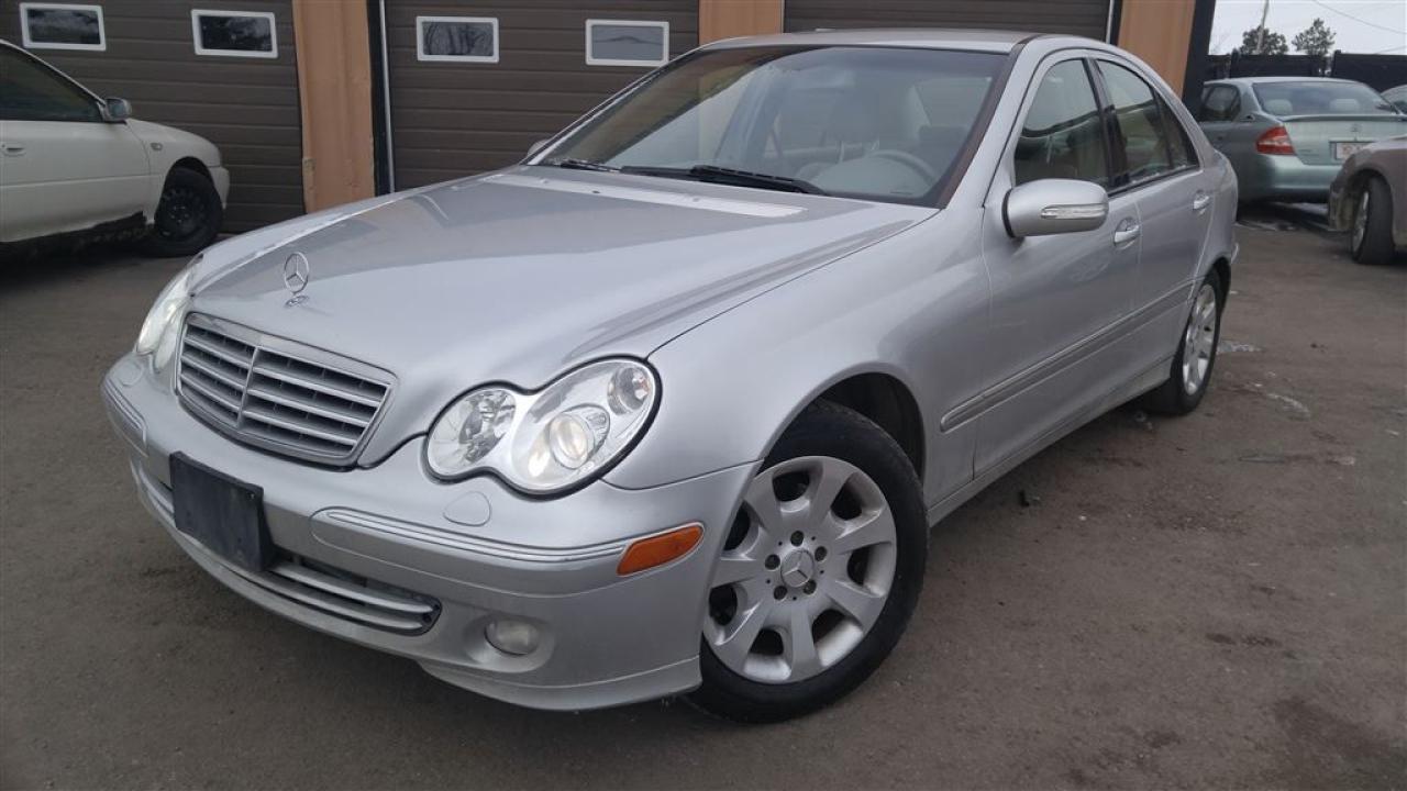Used 2005 Mercedes-Benz C-Class 4MATIC, LEATHER, LOADED for sale in Caledon, ON