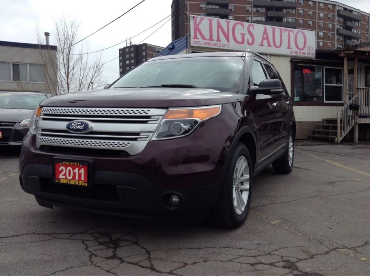Used 2011 Ford Explorer XLT, 7 PASS, DUAL SUNROOF, NAVI, LEATHER for sale in Hamilton, ON
