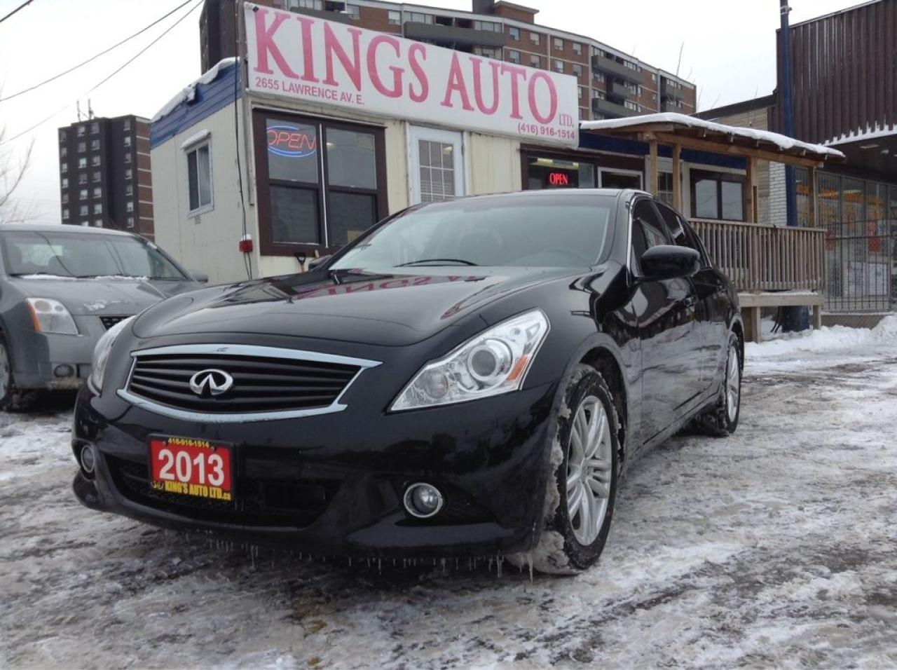 Used 2013 Infiniti G37X AWD, NAVI, BACKUP-CAM, LEATHER for sale in Hamilton, ON