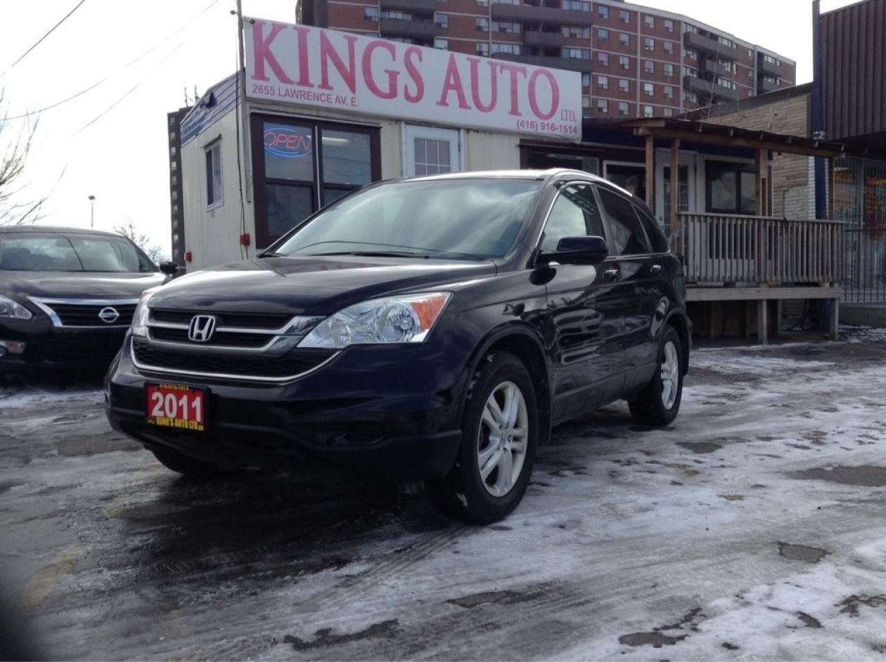 Used 2011 Honda CR-V EX-L w/Navi, BACK-UP CAM, SUNROOF, LEATHER. for sale in Hamilton, ON