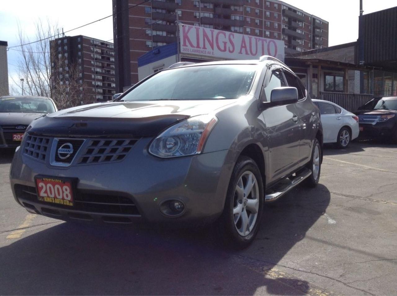 Used 2008 Nissan Rogue AWD, SUNROOF, LEATHER, CRUISE, TIPTRONIC CVT for sale in Hamilton, ON