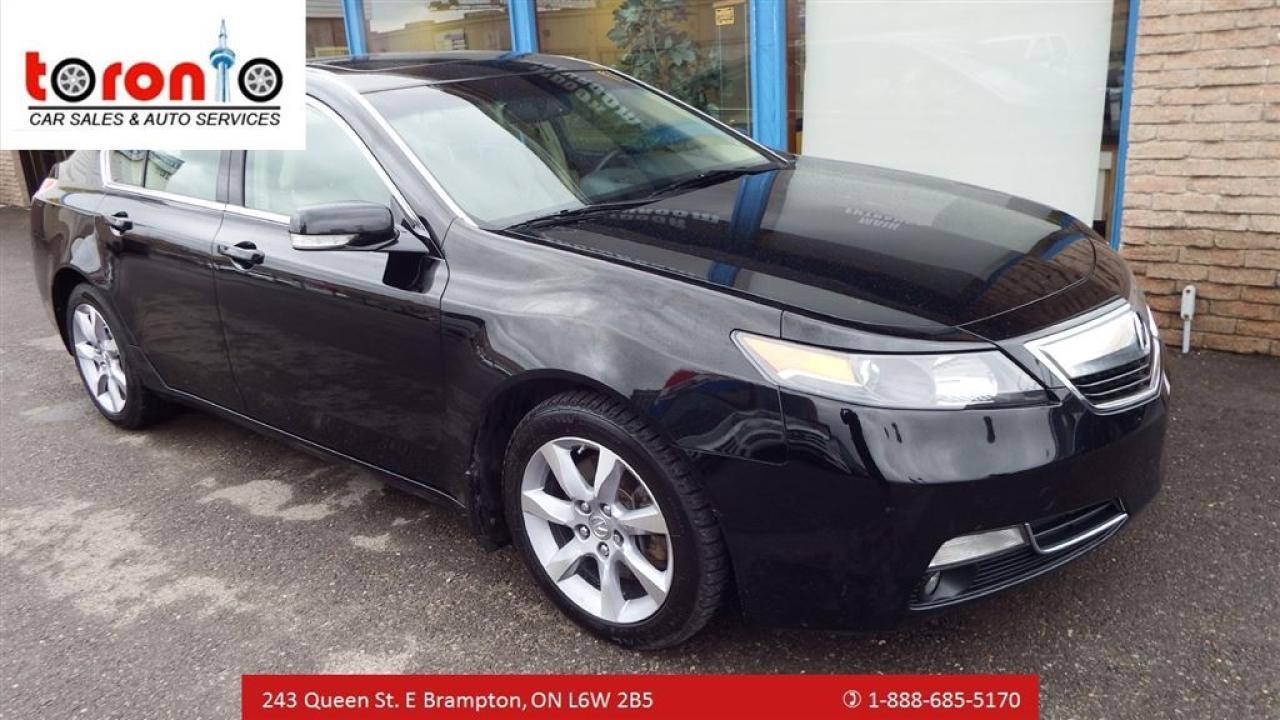 Used 2013 Acura TL Base**NO ACCIDENT** BLACK **VERY CLEAN $$$16999*** for sale in Brampton, ON