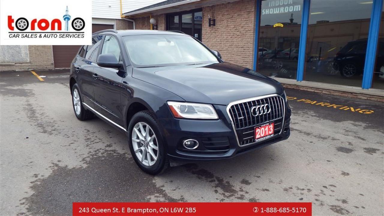 Used 2013 Audi Q5 2.0T (Tiptronic) AWD*LEATHER* BLUETOOTH * ALLOY* V for sale in Brampton, ON