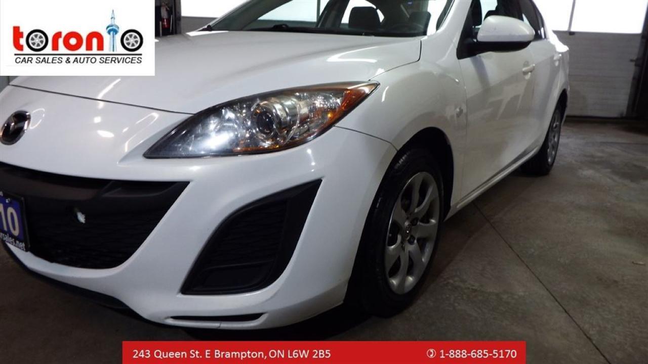 Used 2010 Mazda Mazda3 GS*/NO ACCIDENT /WHITE EXTERIOR/BLACK INTERIOR/VE for sale in Brampton, ON