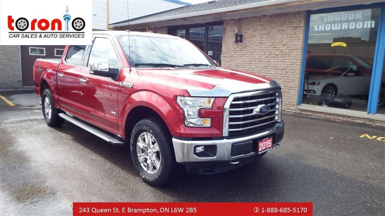Used 2015 Ford F-150 XLTAUTOMATIC/ALLOY WHEEL/BACK UP CAMERA/ 6 SEATER for sale in Brampton, ON