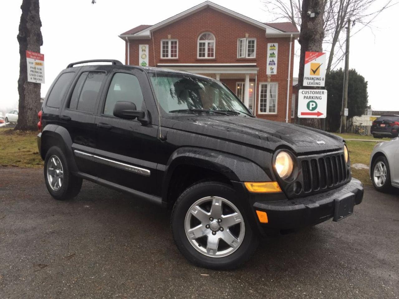 Used 2007 Jeep Liberty Sport-$75/Wk-Pwr Drs/Mrrs/Wdws-AC-Cruise-4WD-Tint for sale in Salmon Arm, BC