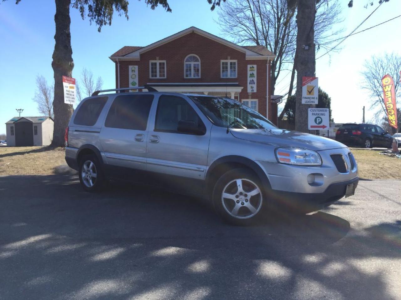 Used 2007 Pontiac Montana SV6-DVD-Dual Power Sliding Doors-Lthr Sts-Tint for sale in Salmon Arm, BC