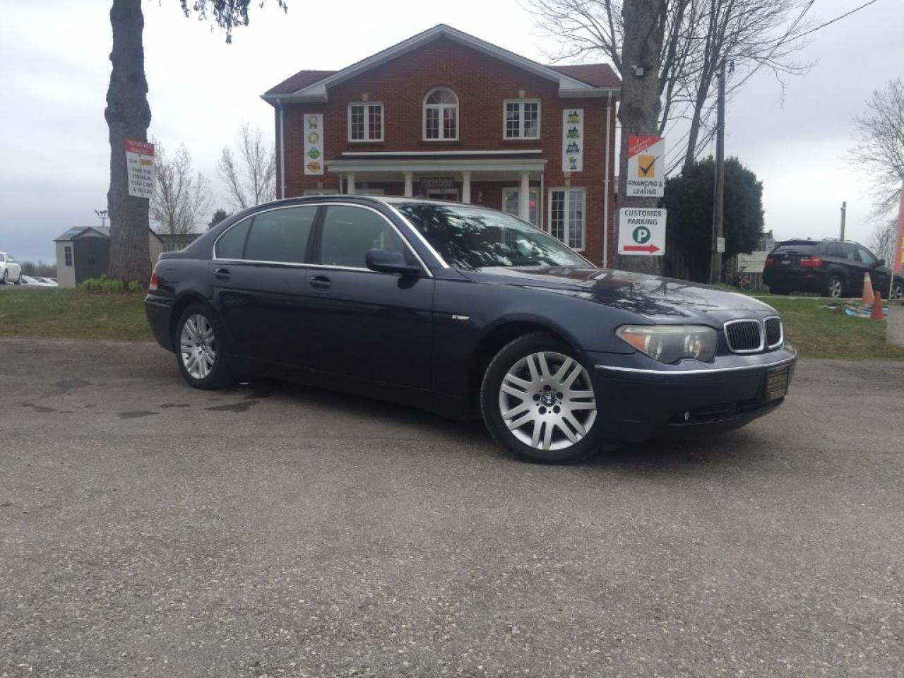 Used 2003 BMW 745Li 745Li-CleanCP-Nav-HtdLthrSts-PushSt-RearSens-SunRf for sale in Salmon Arm, BC