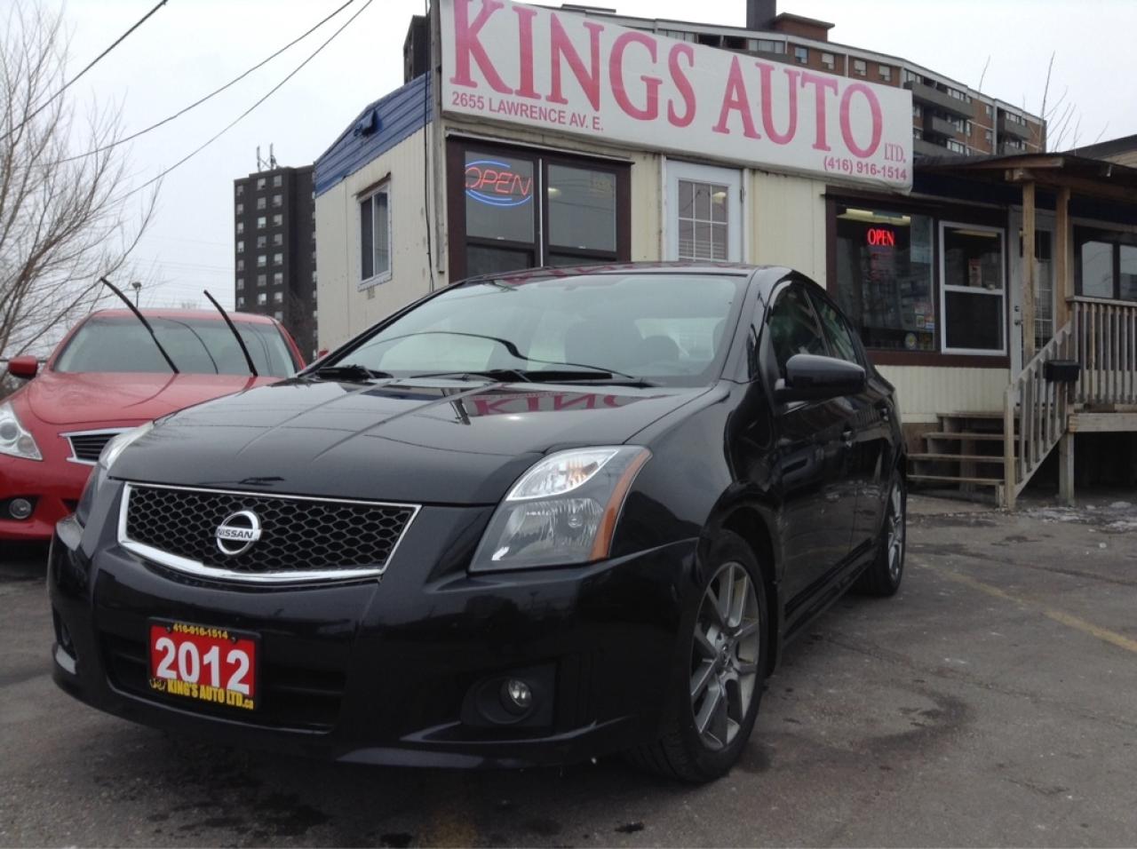 Used 2012 Nissan Sentra SE-R, NAVI, SUNROOF, BACK-UP CAM. for sale in Markham, ON