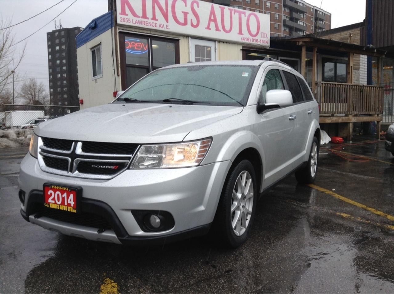 Used 2014 Dodge Journey R/T, NAVI, 7-PASS, AWD, LEATHER, BACK-UP CAM for sale in Markham, ON