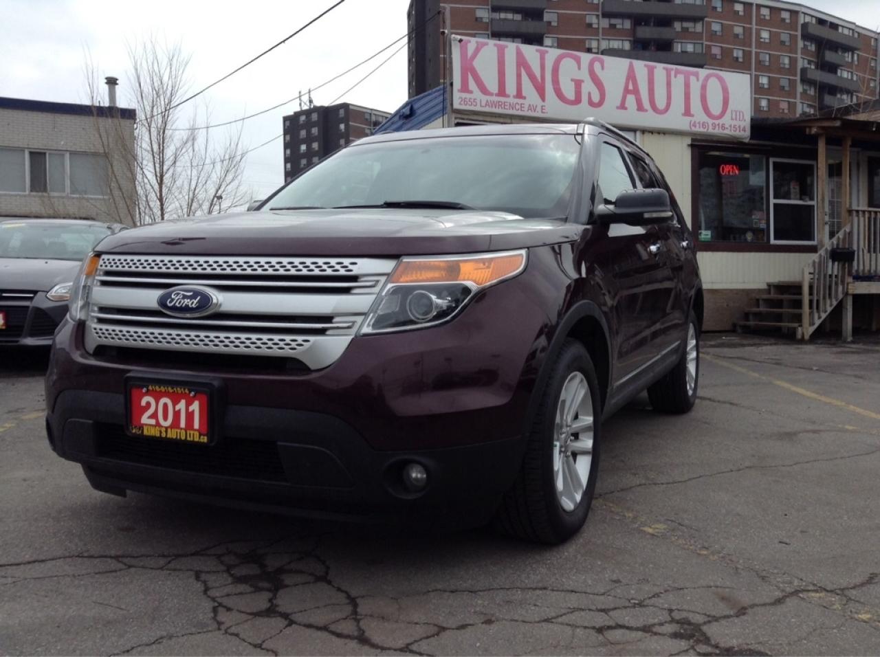 Used 2011 Ford Explorer XLT, NAVI, DUEL SUNROOF, 7-PASS, LEATHER for sale in Markham, ON