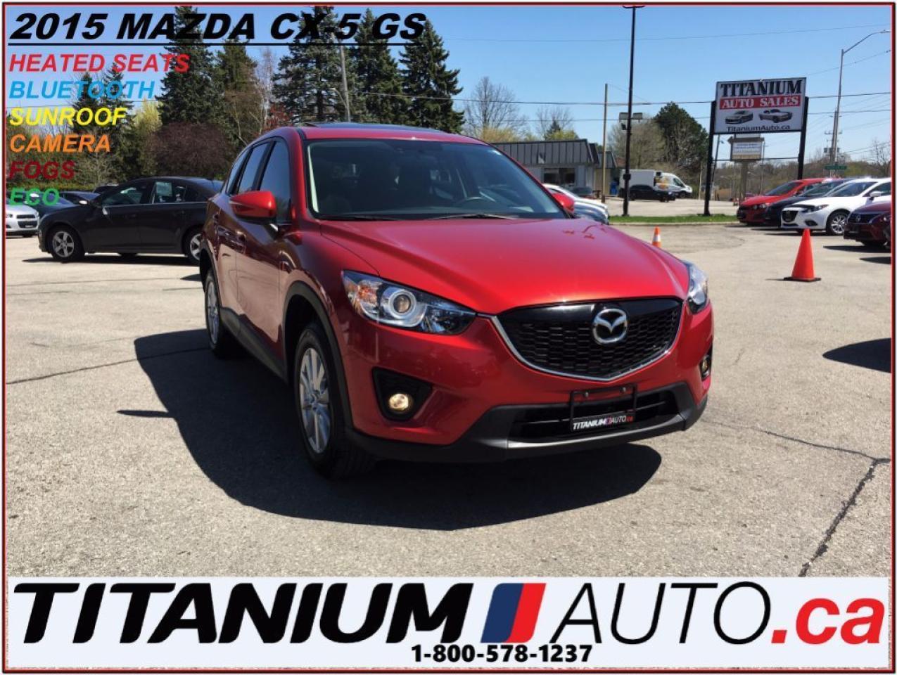 Used 2015 Mazda CX-5 GS+Sunroof+Camera+Blind Spot+Bluetooth+Heated Seat for sale in London, ON