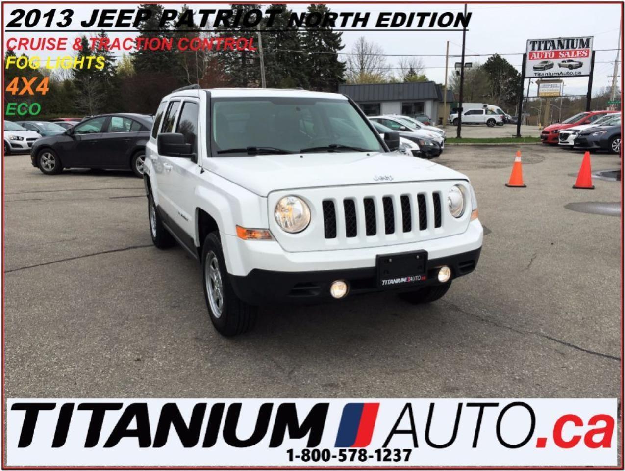 Used 2013 Jeep Patriot Sport+4x4+North Edition+Cruise & Traction Control+ for sale in London, ON