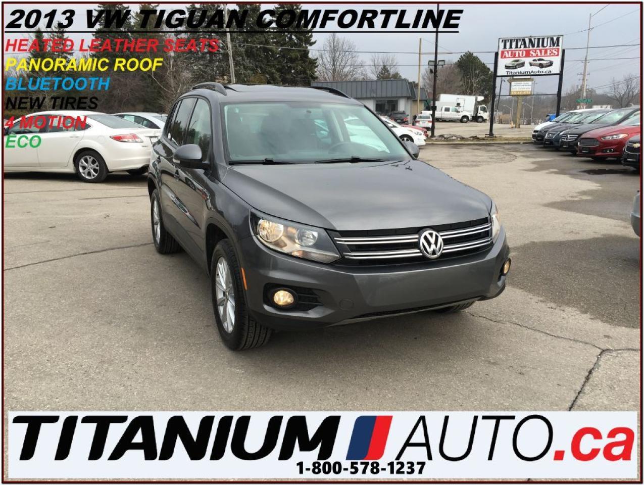 Used 2013 Volkswagen Tiguan Comfortline+4 MOTION+Pano Roof+ BlueTooth+Leather+ for sale in London, ON