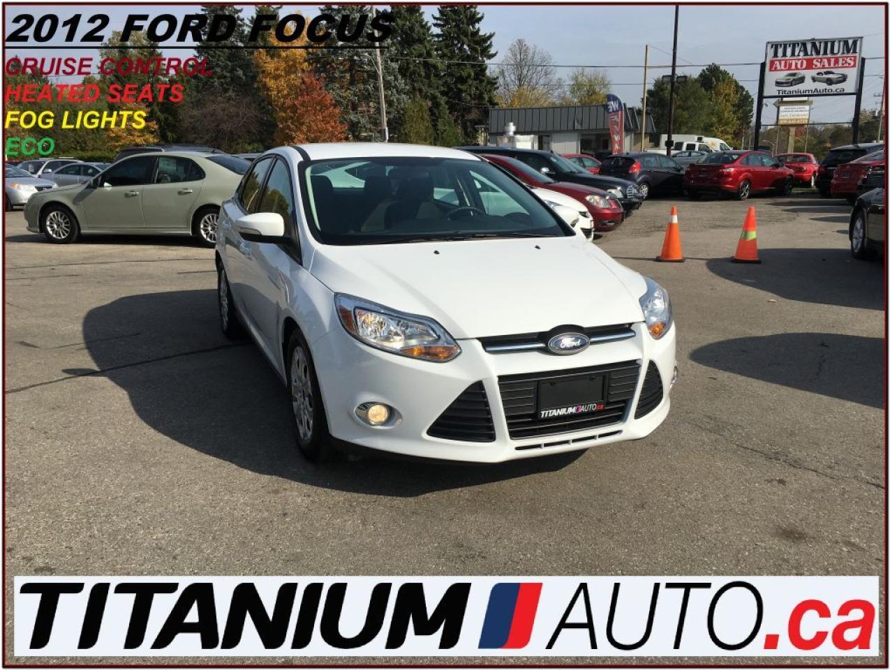 Used 2012 Ford Focus SE+Heated Seats+Cruise Control+Fog Lights+Keyless+ for sale in London, ON