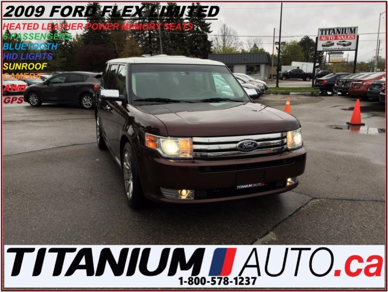Used 2009 Ford Flex Limited+AWD+GPS+Camera+DVD+Dual Roof+Power Gate+V6 for sale in London, ON