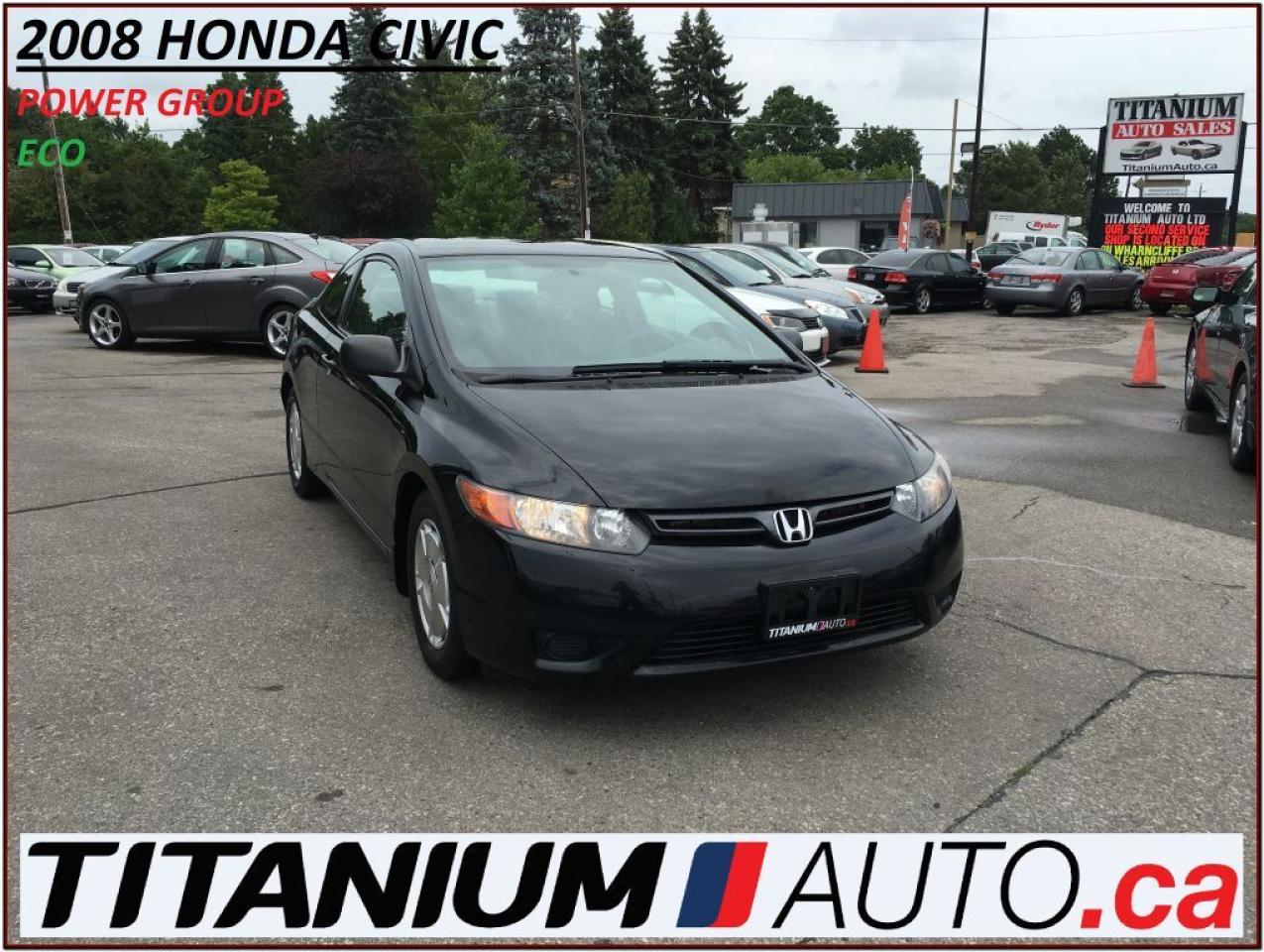 Used 2008 Honda Civic Keyless Entry+Cruise Control+New Brakes+AUX MP3 IN for sale in London, ON
