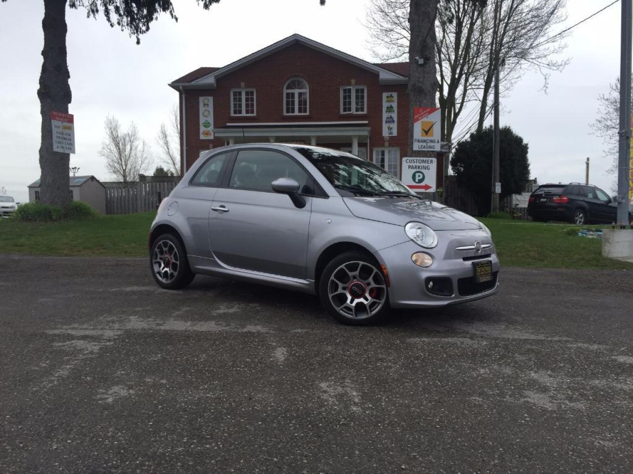 Used 2015 Fiat 500 Sport-Clean Carproof-$36/Wk-Bluetooth-AUX for sale in Gloucester, ON