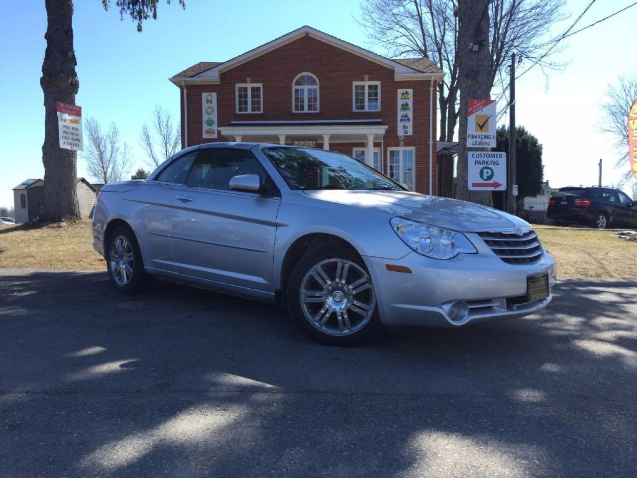 Used 2008 Chrysler Sebring Limited-$81/Wk-HardTopCnvtble-Htd Lthr Sts-RemStrt for sale in Caledon, ON