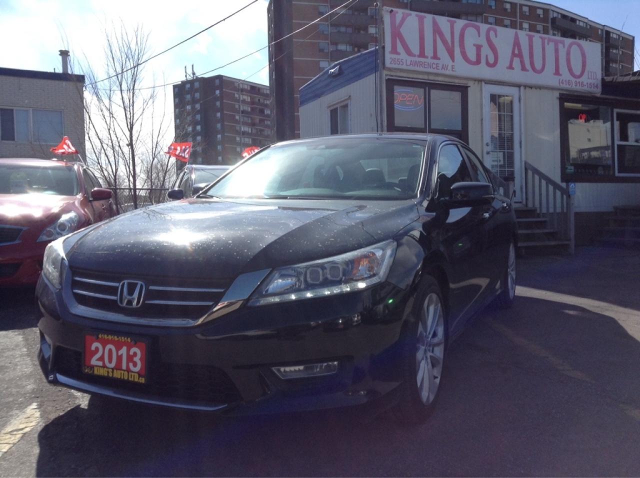 Used 2013 Honda Accord TOURING, NAVI, SUNROOF, BACK-UP CAM, LEATHER for sale in Bloomingdale, ON