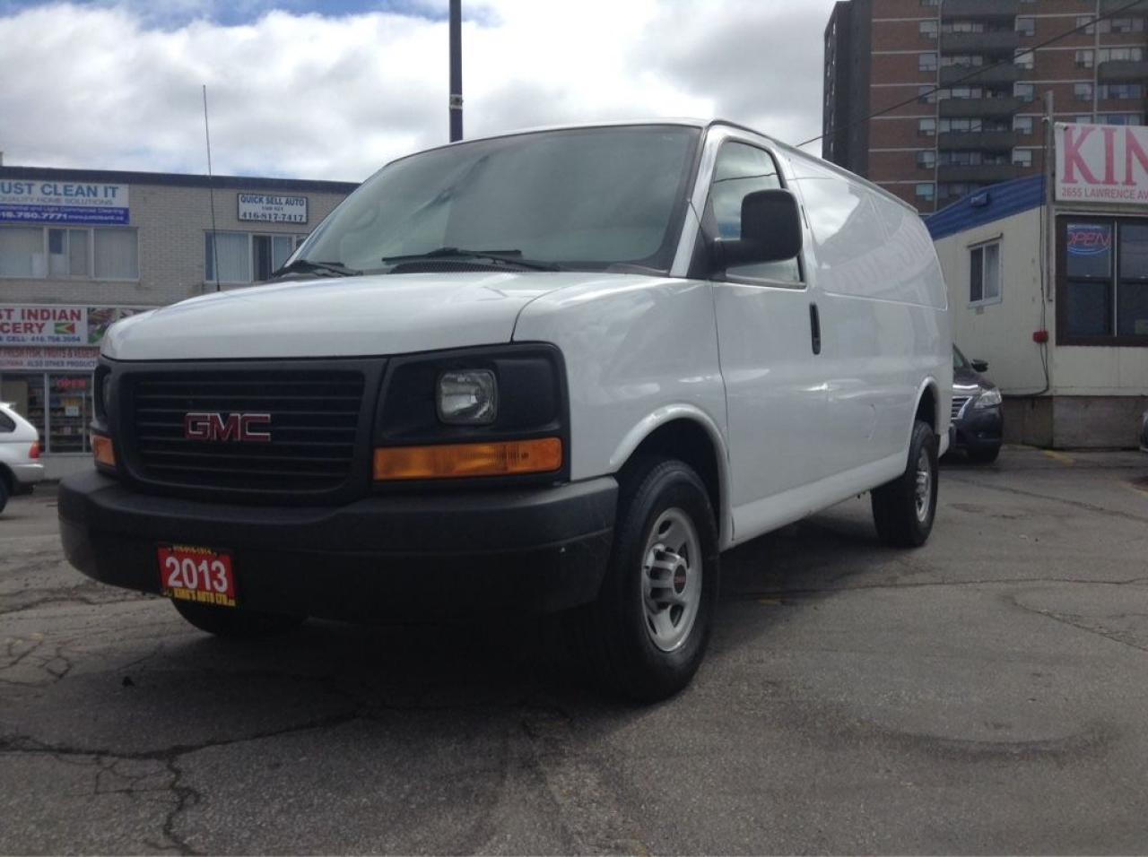 Used 2013 GMC Savana 2500 TINTED, TRACTION, CARGO VAN, WORK VAN, WORK TRUCK for sale in Bloomingdale, ON
