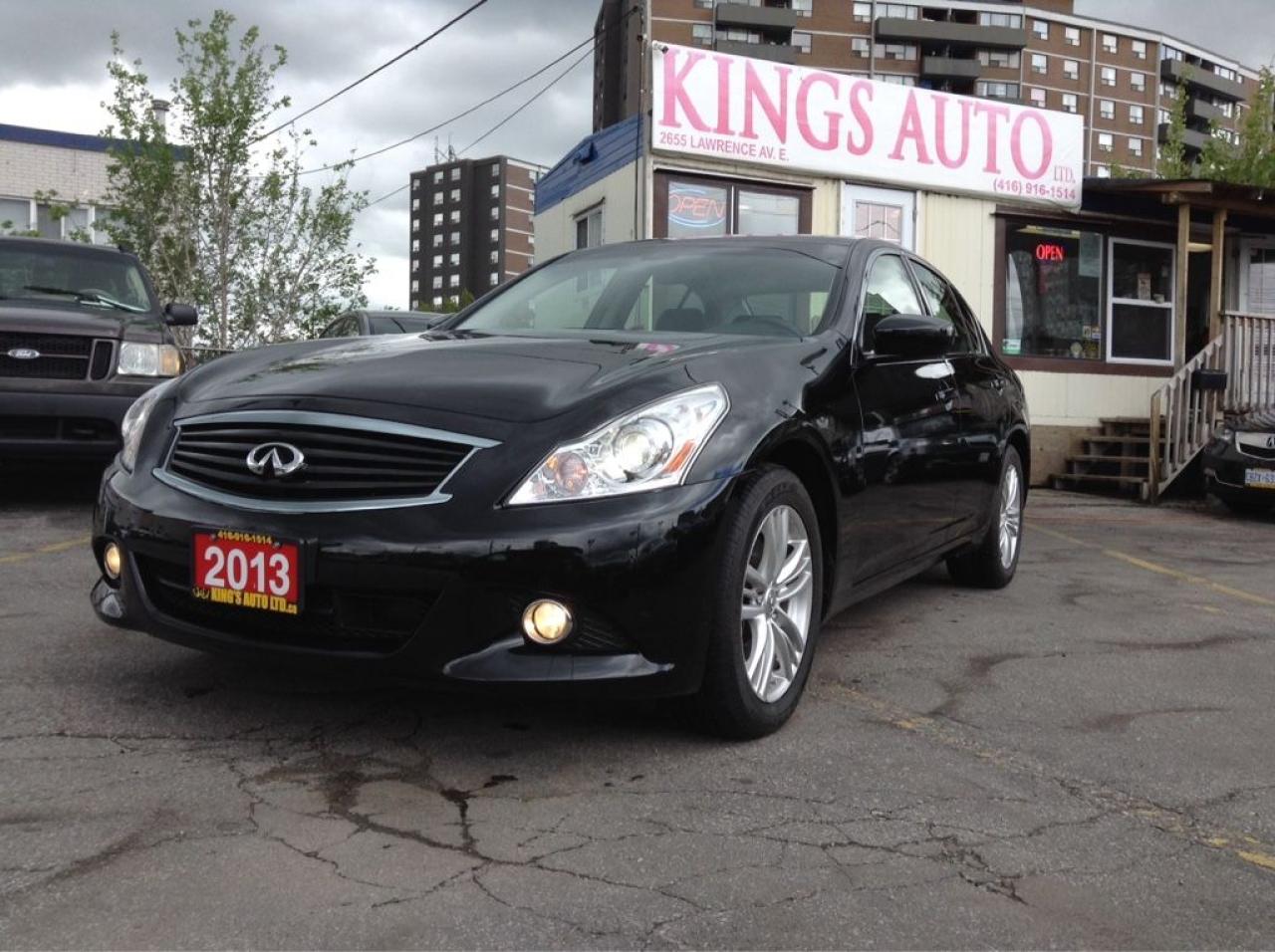 Used 2013 Infiniti G37X AWD, NAVI, BACK-UP CAM, SUNROOF, LEATHER for sale in Bloomingdale, ON