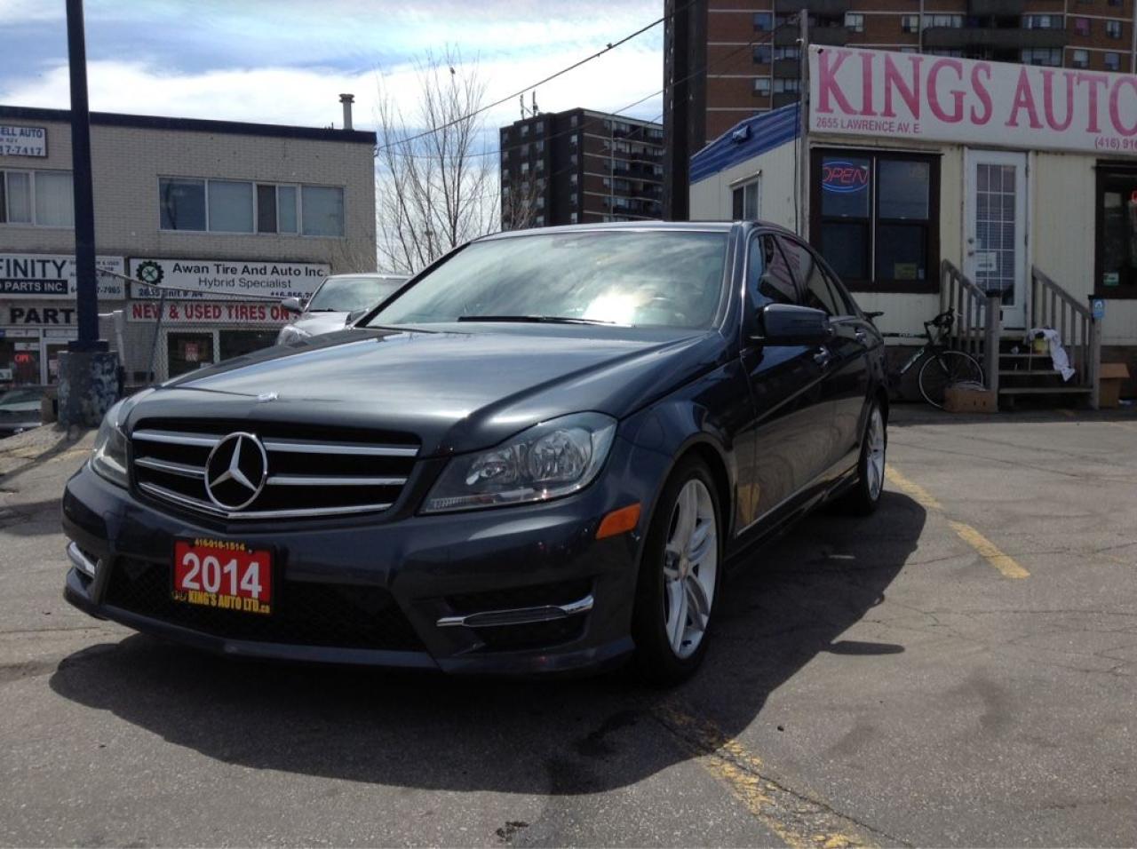 Used 2014 Mercedes-Benz 420SEL C300, NAVI, AWD, BACK-UP CAM, SUNROOF, LEATHER. for sale in Bloomingdale, ON